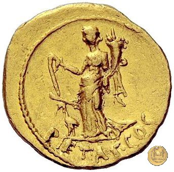 516/1 - aureo M. Antonius 41 BC (Itinerante con M. Antonius)