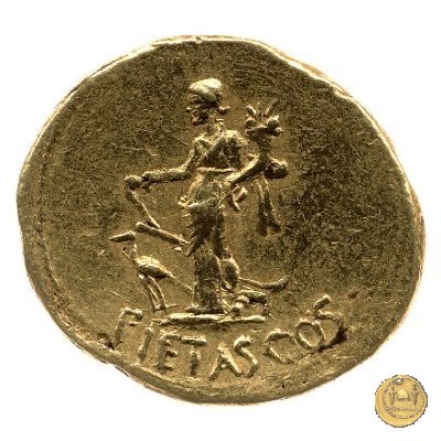 516/1 - aureo M. Antonius 41 BC (Itinerante con M. Antonius)