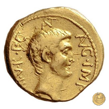 516/1 - aureo M. Antonius 41 a.C. (Itinerante con M. Antonius)