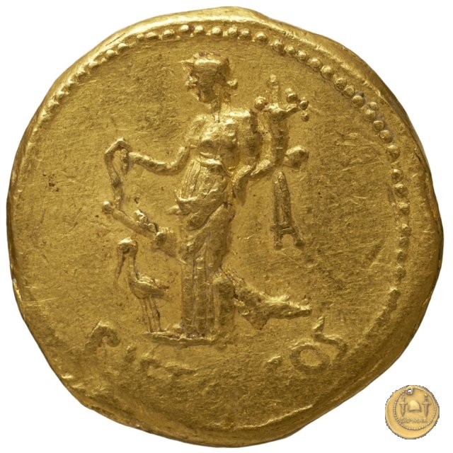 516/1 - aureo M. Antonius 41 BC (Itinerante con M. Antonius)