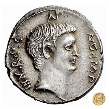 516/2 - denario M. Antonius 41 BC (Itinerante con M. Antonius)