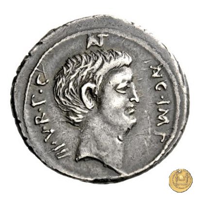 516/2 - denario M. Antonius 41 BC (Itinerante con M. Antonius)