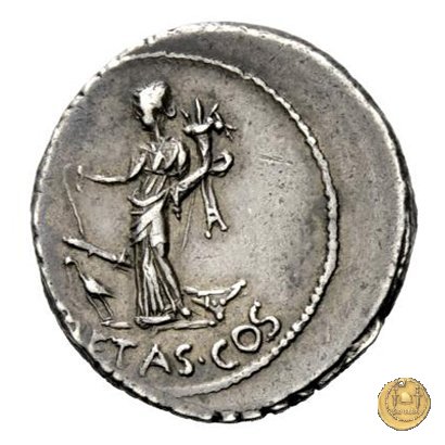 516/2 - denario M. Antonius 41 BC (Itinerante con M. Antonius)