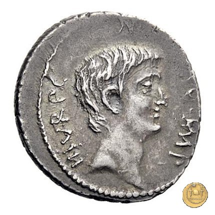 516/2 - denario M. Antonius 41 BC (Itinerante con M. Antonius)