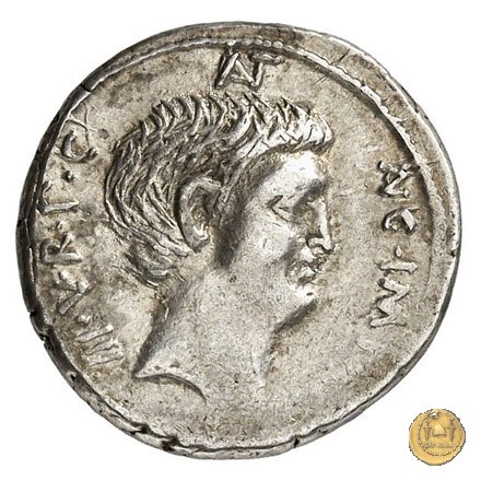 516/2 - denario M. Antonius 41 BC (Itinerante con M. Antonius)