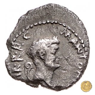 516/3 - denario M. Antonius 41 BC (Itinerante con M. Antonius)