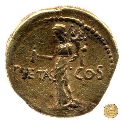 516/4 - aureo M. Antonius 41 BC (Itinerante con M. Antonius)