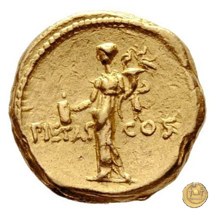 516/4 - aureo M. Antonius 41 BC (Itinerante con M. Antonius)