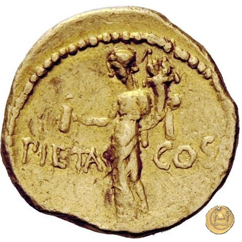 516/4 - aureo M. Antonius 41 BC (Itinerante con M. Antonius)