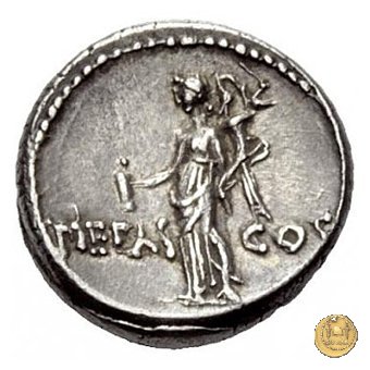 516/5 - denario M. Antonius 41 BC (Itinerante con M. Antonius)