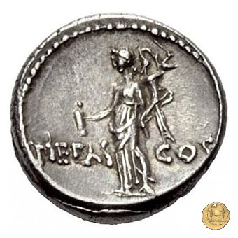 516/5 - denario M. Antonius 41 BC (Itinerante con M. Antonius)