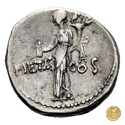 516/5 - denario M. Antonius 41 BC (Itinerante con M. Antonius)