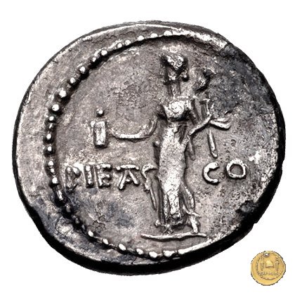 516/5 - denario M. Antonius 41 BC (Itinerante con M. Antonius)