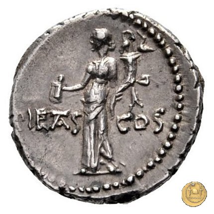 516/5 - denario M. Antonius 41 BC (Itinerante con M. Antonius)