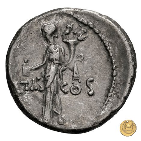 516/5 - denario M. Antonius 41 BC (Itinerante con M. Antonius)