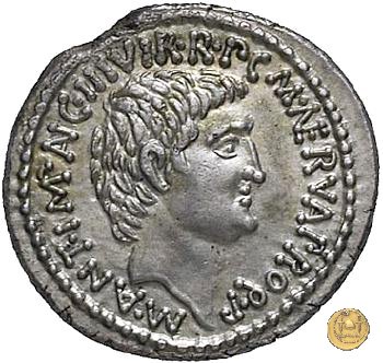 517/5 - denario M. Antonius / M. Cocceius Nerva 41 BC (Itinerante con M. Antonius)