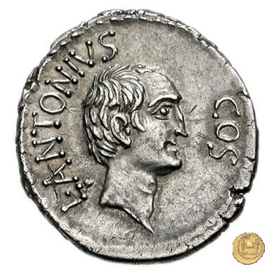 517/5 - denario M. Antonius / M. Cocceius Nerva 41 BC (Itinerante con M. Antonius)