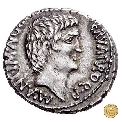 517/5 - denario M. Antonius / M. Cocceius Nerva 41 BC (Itinerante con M. Antonius)