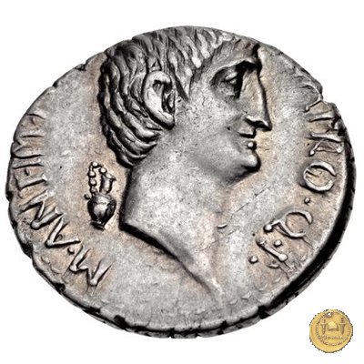 517/5 - denario M. Antonius / M. Cocceius Nerva 41 BC (Itinerante con M. Antonius)