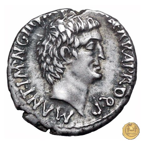 517/5 - denario M. Antonius / M. Cocceius Nerva 41 BC (Itinerante con M. Antonius)