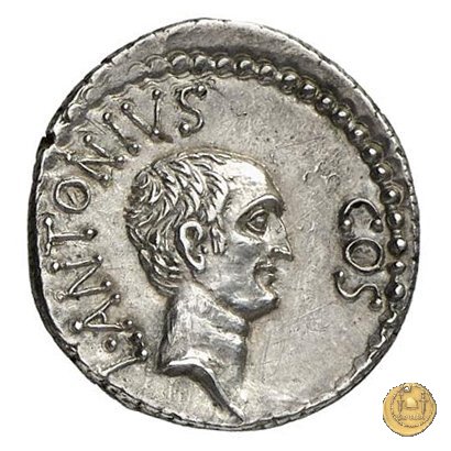 517/5 - denario M. Antonius / M. Cocceius Nerva 41 BC (Itinerante con M. Antonius)