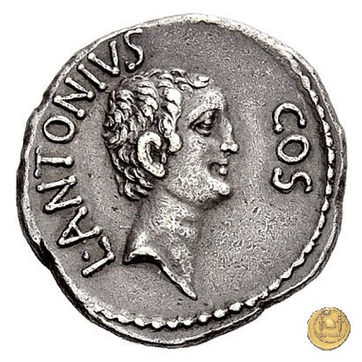 517/5 - denario M. Antonius / M. Cocceius Nerva 41 BC (Itinerante con M. Antonius)