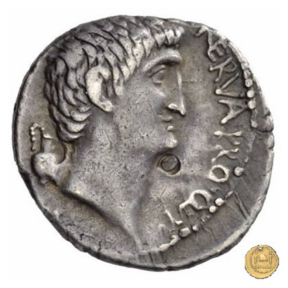 517/5 - denario M. Antonius / M. Cocceius Nerva 41 BC (Itinerante con M. Antonius)