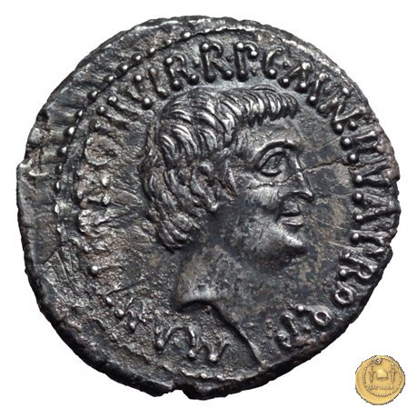 517/5 - denario M. Antonius / M. Cocceius Nerva 41 BC (Itinerante con M. Antonius)