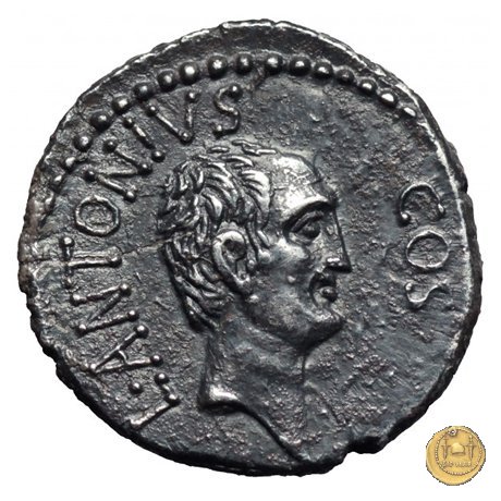 517/5 - denario M. Antonius / M. Cocceius Nerva 41 BC (Itinerante con M. Antonius)