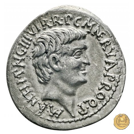 517/5 - denario M. Antonius / M. Cocceius Nerva 41 BC (Itinerante con M. Antonius)