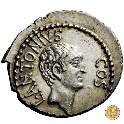 517/5 - denario M. Antonius / M. Cocceius Nerva 41 BC (Itinerante con M. Antonius)