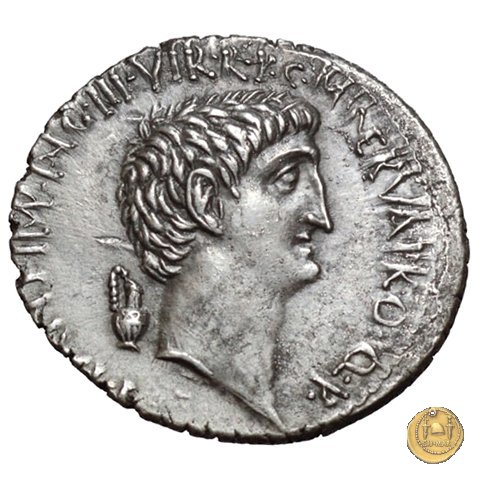 517/5 - denario M. Antonius / M. Cocceius Nerva 41 BC (Itinerante con M. Antonius)