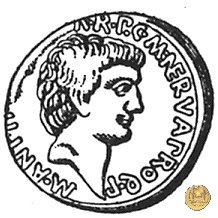 517/6 - denario M.Antonius/C.Iulius Caesar Octavianus/M.Cocceius Nerva 41 BC (Itinerante con M. Antonius)