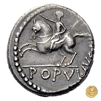 518/2 - denario C. Iulius Caesar Octavianus 41 BC (Itinerante con Octavianus)