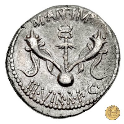 520/1 - denario M. Antonius 40 BC (Itinerante con M. Antonius)