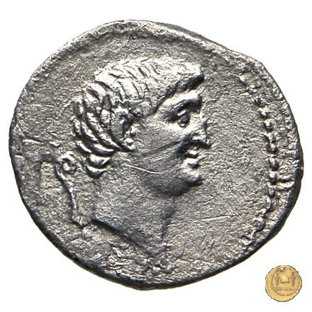 520/1 - denario M. Antonius 40 BC (Itinerante con M. Antonius)