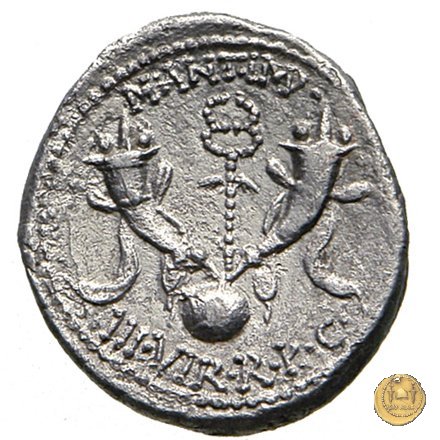 520/1 - denario M. Antonius 40 BC (Itinerante con M. Antonius)