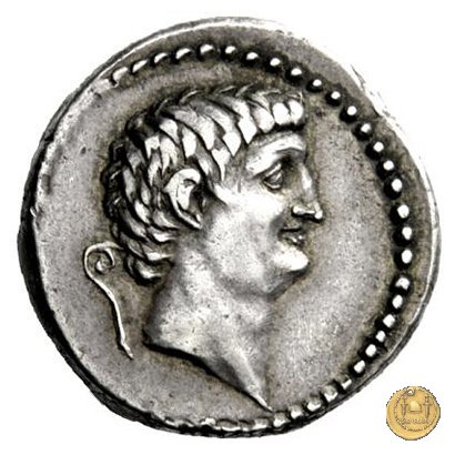 520/1 - denario M. Antonius 40 BC (Itinerante con M. Antonius)