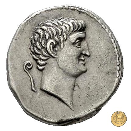 520/1 - denario M. Antonius 40 BC (Itinerante con M. Antonius)