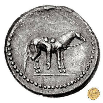 524/2 - denario Q. Labienus Parthicus 40 BC (Itinerante con Labienus)