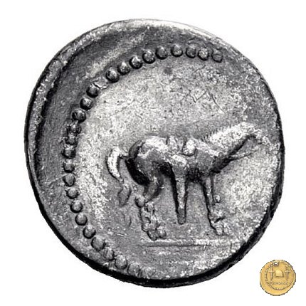 524/2 - denario Q. Labienus Parthicus 40 BC (Itinerante con Labienus)