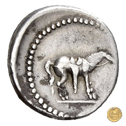 524/2 - denario Q. Labienus Parthicus 40 BC (Itinerante con Labienus)