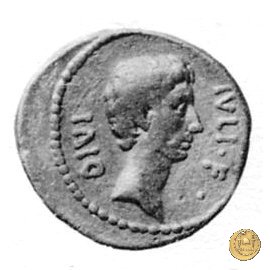 525/1 - aureo C. Iulius Caesar Octavianus / Ti. Sempronius Gracchus 40 BC (Roma)