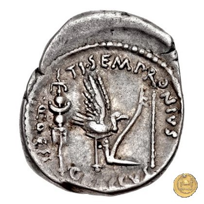 525/4 - denario Ti. Sempronius Gracchus 40 BC (Roma)