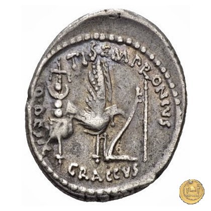 525/4 - denario Ti. Sempronius Gracchus 40 BC (Roma)