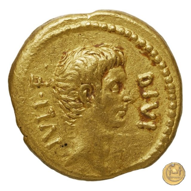 526/1 - aureo C. Iulius Caesar Octavianus / Q. Voconius Vitulus 40 BC (Roma)