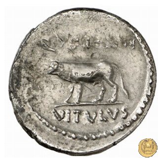 526/2 - denario Q. Voconius Vitulus 40 BC (Roma)