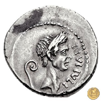 526/2 - denario Q. Voconius Vitulus 40 BC (Roma)