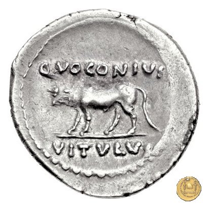 526/2 - denario Q. Voconius Vitulus 40 BC (Roma)