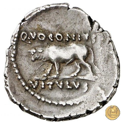 526/2 - denario Q. Voconius Vitulus 40 BC (Roma)